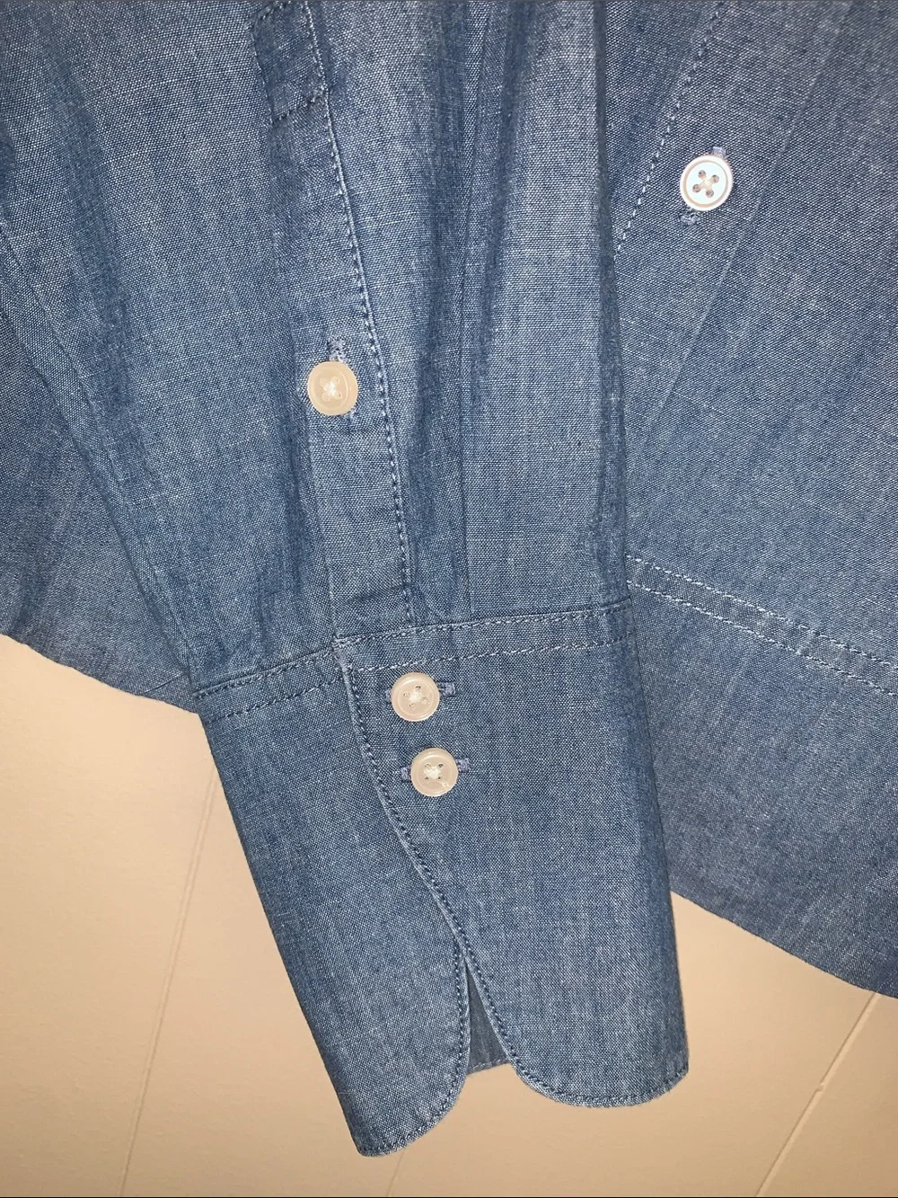 J. Crew Light Blue Chambray Button-Down Shirt